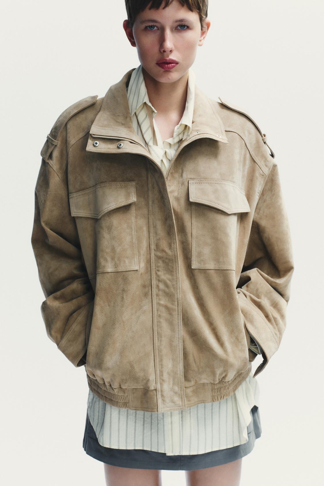 LUMARYA ⎸ Meline Suede Jacket