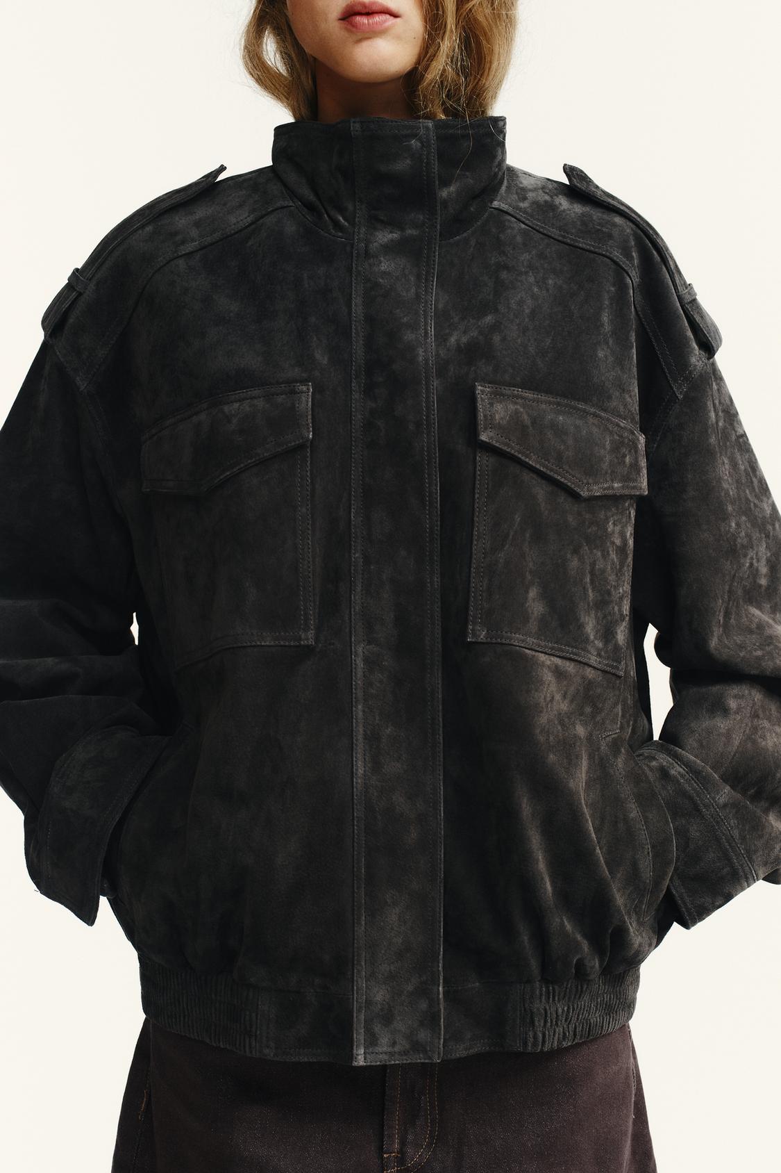 LUMARYA ⎸ Meline Suede Jacket
