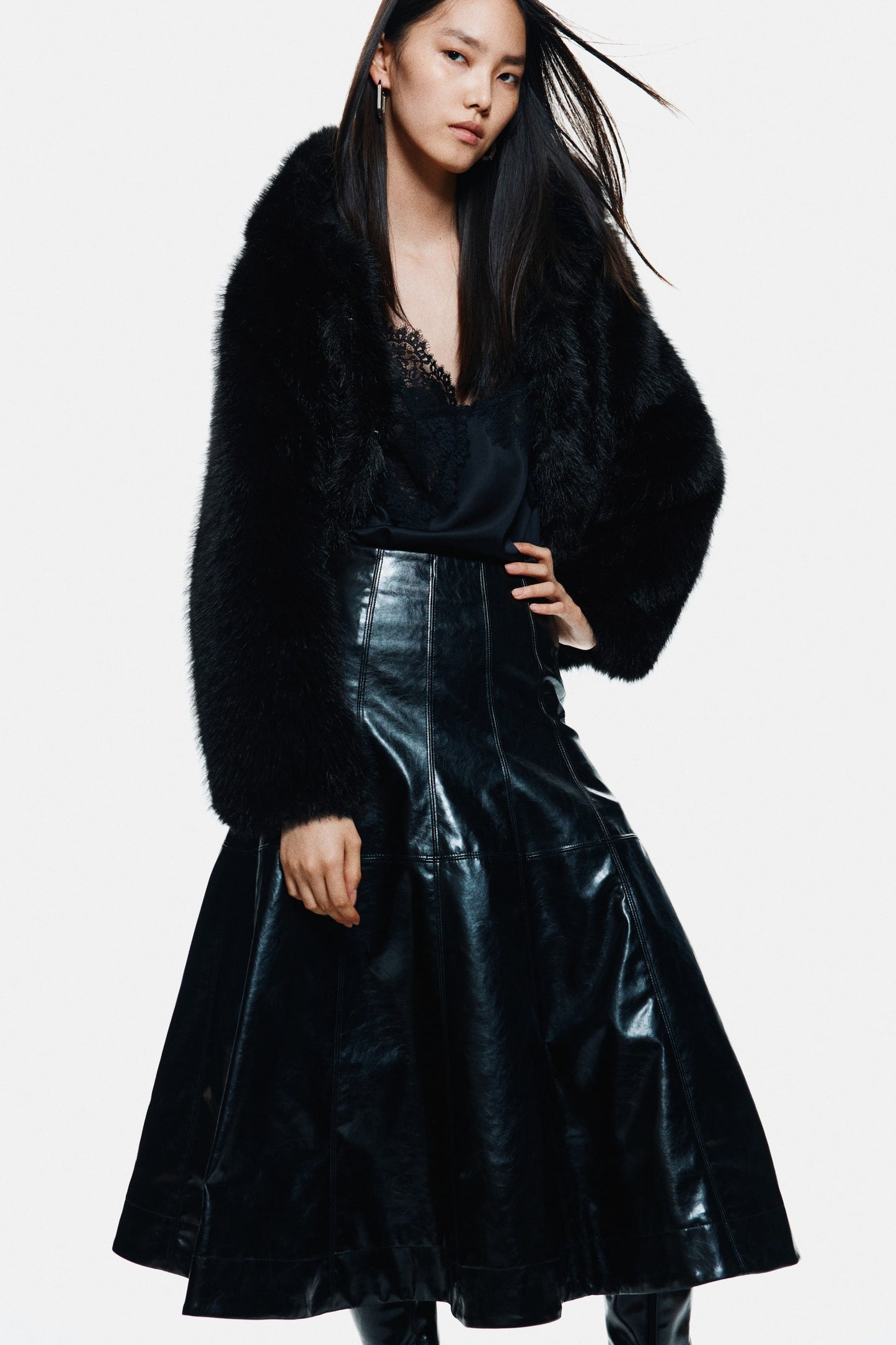 LUMARYA - Manteau en Fourrure