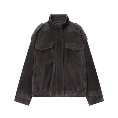 LUMARYA ⎸ Meline Suede Jacket