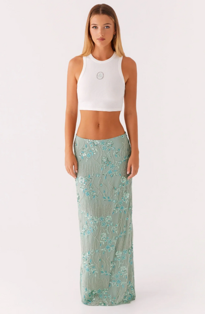 LUMARYA ⎸ Coral Skirt